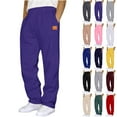 thumbnail image 1 of LONKITO Mens Sweatpants with Pockets Open Bottom Running Athletic Workout Sweat Jogger Pants Straigh Leg Casual Sweatpants, Size XL, 1 of 4