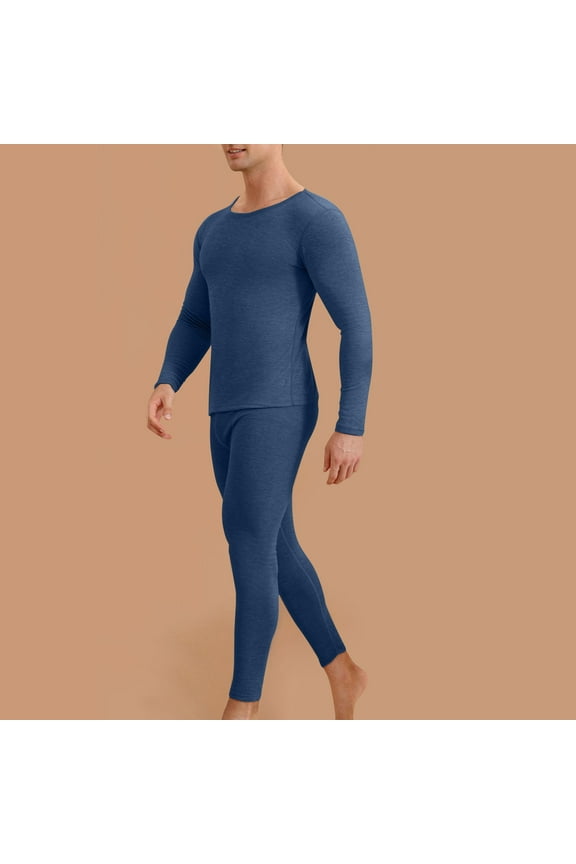 Thermal Underwear for Men Long Johns Wram Pajamas Loungewear, Fall Winter Clothes Cold Weather Top Bottom
