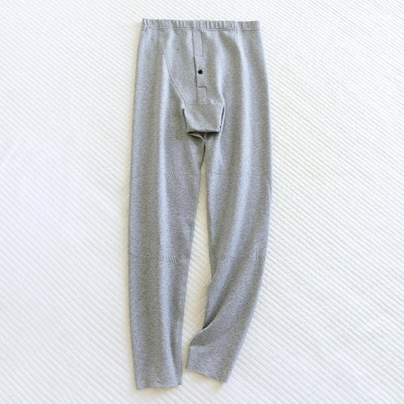 LONKITO Thermal Underwear for Men Pants Comfort Warm Long Johns Leggings Loungewear for Fall Winter Clothes Size L