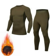 LONKITO Thermal Underwear for Men Set Comfy Warm Long Johns Thermal Shirts and Pants Outfit Sets Fall Winter Clothes