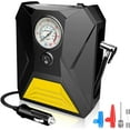 thumbnail image 1 of LONLEEYU Tire Inflator Air Compressor, 12V DC Portable Air Pump with Pointer Pressure Gauge and Emergency LED Light for Car Tires, Up to 150PSI for Bicycle Balloons, 1 of 7