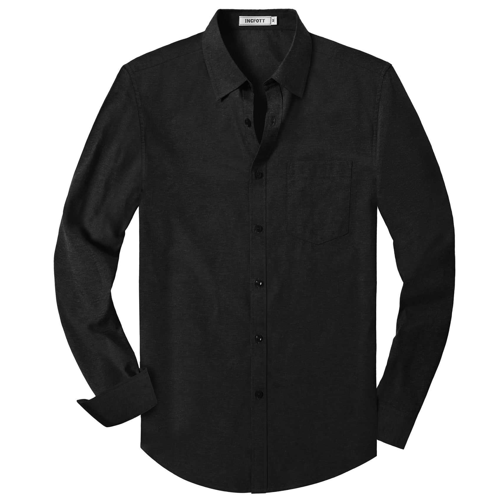 LONSSA Mens Long Sleeve Shirt Casual Button Down Zambia Ubuy