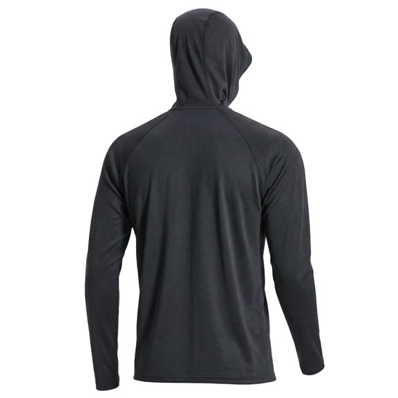 LOOGU Sun Hoodie UPF 50+ Shirts Long Sleeve Rash Guard Sun Shirts for Men Fishing Hiking Surfing Swimming