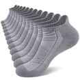 thumbnail image 1 of LOOIKOOS 12 Pairs Mens/Women Ankle socks Breathable Casual Low Cut Socks For Men/Women With Heel Tab, 1 of 5