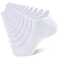 thumbnail image 1 of LOOIKOOS 12 Paris Mens/Women Ankle socks Breathable Casual Low Cut Socks For Men/Women With Heel Tab, 1 of 5