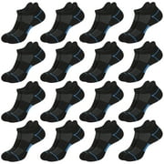 LOOIKOOS 15 Pairs Men Ankle socks Short Low Cut Comfort Breathable Casual Athletic Socks with Tab