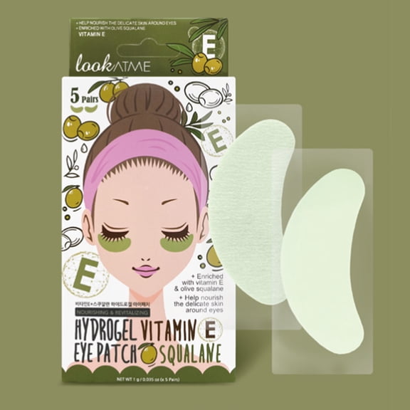 LOOK AT ME Hydrogel Eye Patches (5 pairs): Vitamin E Squalent