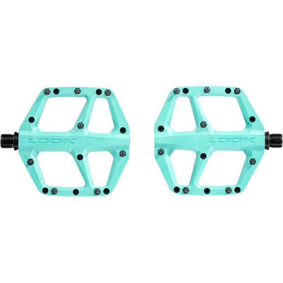 LOOK Trail Fusion Pedals - Platform, 9/16", Blue