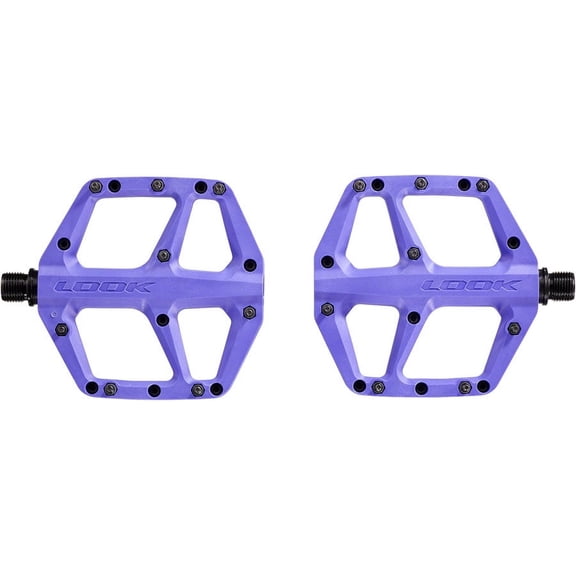 LOOK Trail Fusion Pedals - Platform, 9/16", Purple