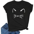 thumbnail image 1 of LOOKFACE Women's Cute T Shirt Junior Tops Teen Girls Graphic Tees, 1 of 3