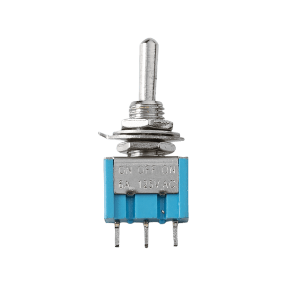 LOOKSEVEN 1/3/5 SPDT Blue 3-Way 3 Pin ON OFF ON Guitar Mini Toggle Switch Car/Boat Switche