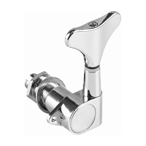 LOOKSEVEN 1/4/5 PCS Electric Bass Guitar Tuning Pegs Machine Heads - Chorme, Left/Right Available-1L