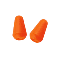 thumbnail image 1 of LOOKSEVEN 2Pcs 5 Way Pickup Switch Tip Metal Plastic Switch Cap Switch Knob for Strat Tele- Orange (Plastic), 1 of 4
