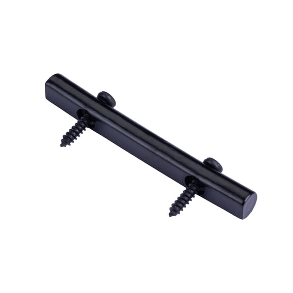 LOOKSEVEN 45mm Double Locking Tremolo String Retainer Bar, Electric Guitar String Trees for Floyd Rose Style Double Locking System-black