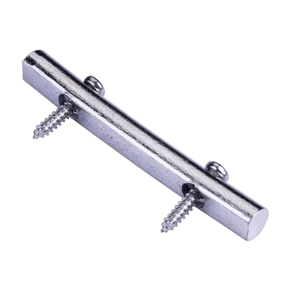 LOOKSEVEN 45mm Double Locking Tremolo String Retainer Bar, Electric Guitar String Trees for Floyd Rose Style Double Locking System-chorme