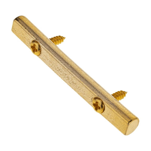 LOOKSEVEN 45mm Double Locking Tremolo String Retainer Bar, Electric Guitar String Trees for Floyd Rose Style Double Locking System-gold