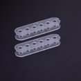 thumbnail image 1 of LOOKSEVEN 2 Pcs Clear Humbucker Slug Side Bobbin 52mm Pole Spacing Humbucker Coil Pickup Bobbin for Electric Guitar Replacement, 1 of 3