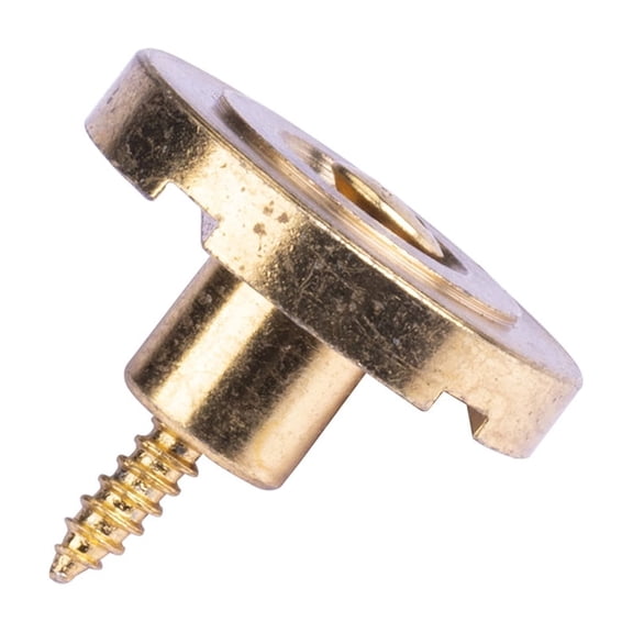 LOOKSEVEN Flat Style Guitar String Retainers, T-shaped String Trees for Electric Guitar Headstock-gold