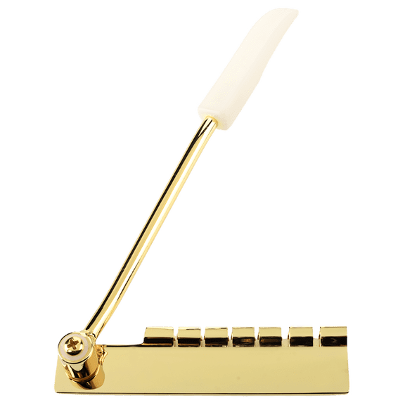 LOOKSEVEN Guitar Long Version Fits Maestro Style Guitar Tremolo Vibrato Arm Whammy Bar for LP SG - Gold