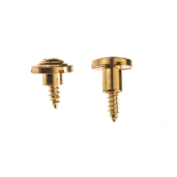 LOOKSEVEN High/Low Profile Guitar String Retainers, T-shaped String Trees for Electric Guitar Headstock-gold