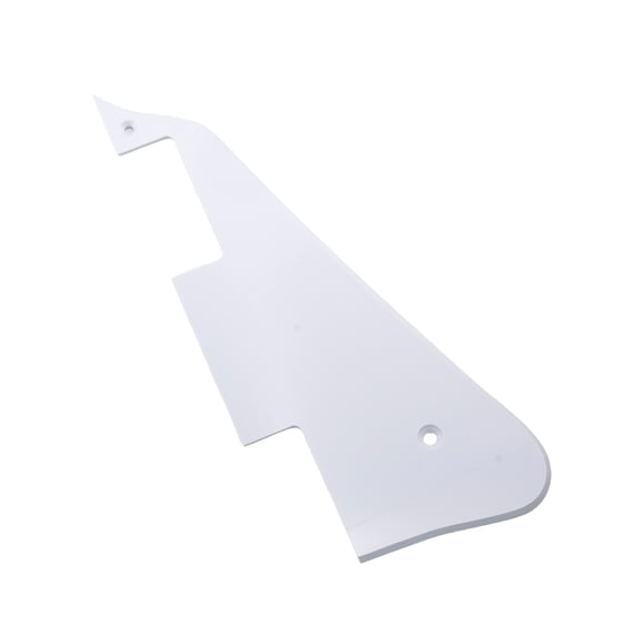 LOOKSEVEN LP Guitar Pickguard Scratch Plate For Epiphone Les Paul Guitar Multicolor-White (1 Ply)