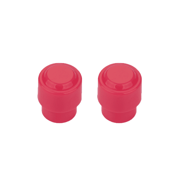 LOOKSEVEN Set of 2 Metric Tele Barrel Switch Tip 3.5/5mm For Telecaster Strat 11 Colors- Pink