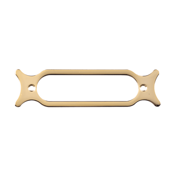 LOOKSEVEN Single Coil Pickup Mounting Ring, Electric Guitar Pickup Frame for Strat Style Single Coil Pickups-gold