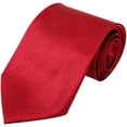 thumbnail image 1 of LOOKSEVEN Solid Color Ties for Men Pure Color Satin Neckties Mens Ties for Men Wedding Businesss, 1 of 10