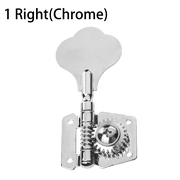 LOOKSEVEN Vintage Open Machine Heads 125 Ratio Gear Bass Guitar Tuners Tuning Key Pegs-Chorme-1R