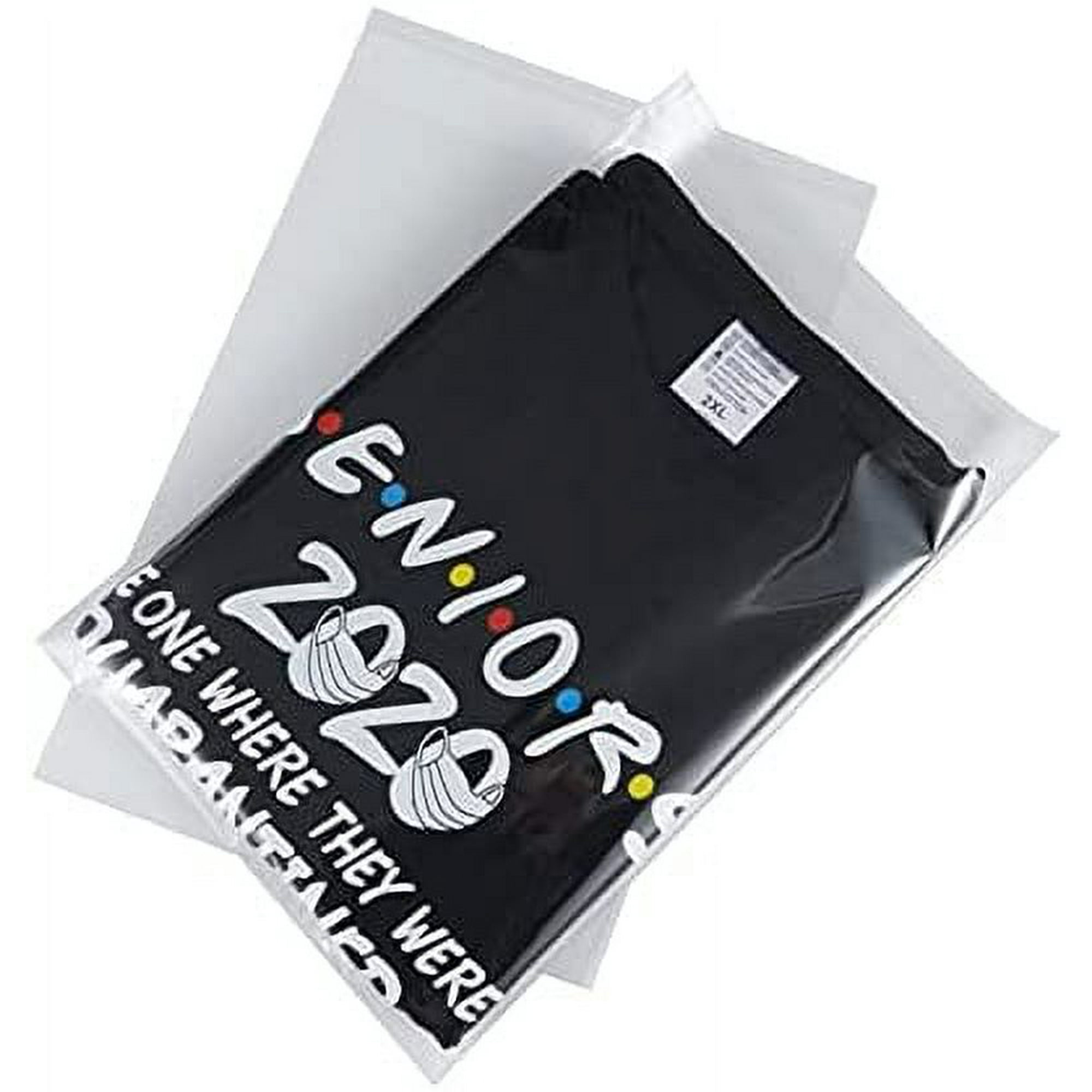 Halvkreds Bowling Fortolke LOOKSGO 50pcs 10x13 Inch Resealable Poly Bags Clear Bags for Packaging  Clothing & T Shirts Self Sealing Bags - Walmart.com