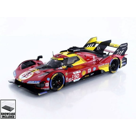 LOOKSMART 1/18 - FERRARI 499P Hypercar - Winner Le Mans 2024
