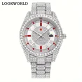thumbnail image 1 of LOOKWORLD Women's Luxury Quartz Watch - Crystal Rhinestone Analog Watch, Waterproof Stainless Steel Bracelet, Round Dial for Everyday Wear (Perfect Gift for Women, Mother's Day, Valentine's Day), 1 of 7