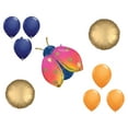 thumbnail image 1 of LOONBALLOON 33 Inch Colorful Ladybug Balloon Small Shape Deluxe Set (6x latex and 2x shape), 1 of 1