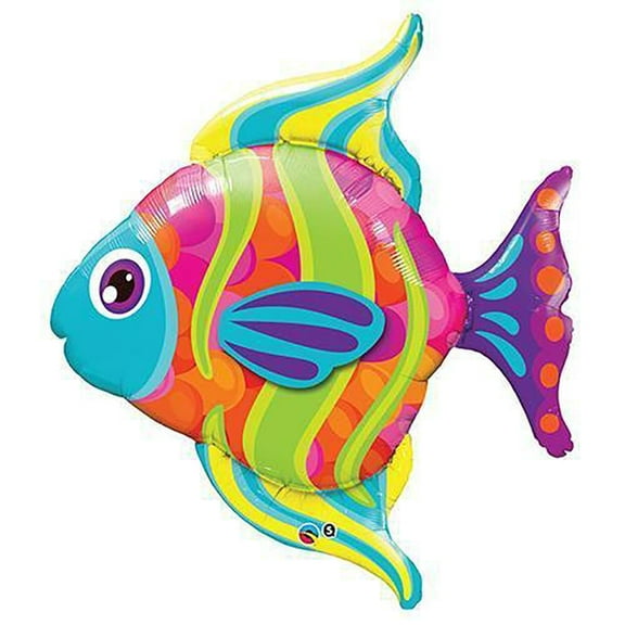 LOONBALLOON Animal Theme Balloons, 43 FASHIONABLE FISH