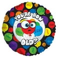 thumbnail image 1 of LOONBALLOON Birthday-over-the-hill Balloons, 17″ YOU'RE HOW OLD BALLOONS, 1 of 1