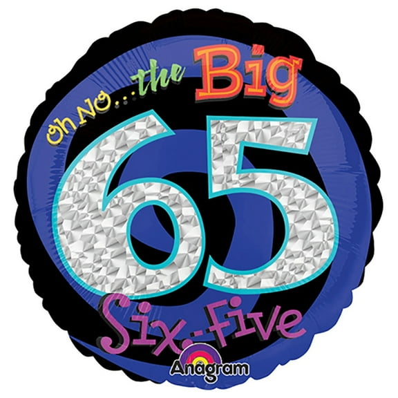 LOONBALLOON Birthday-over-the-hill Balloons, 18 OH NO! IT'S MY BIRTHDAY 65