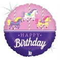 thumbnail image 1 of LOONBALLOON Circus Balloons, 18″ CAROUSEL BIRTHDAY, 1 of 1