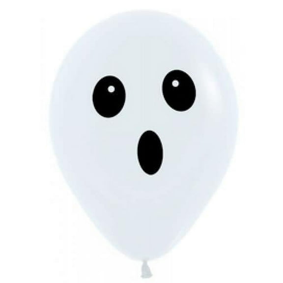 LOONBALLOON Face - Eyes Balloons, 11 GHOST FACE