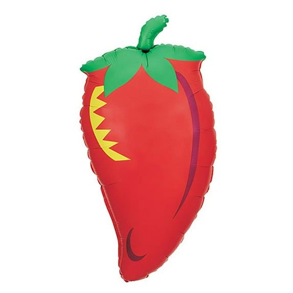LOONBALLOON Fiesta Balloons, 32″ FIESTA CHILI PEPPER