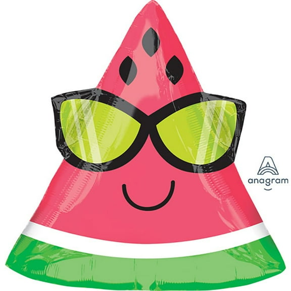 LOONBALLOON Food Balloons, 18 FUN IN THE SUN WATERMELON