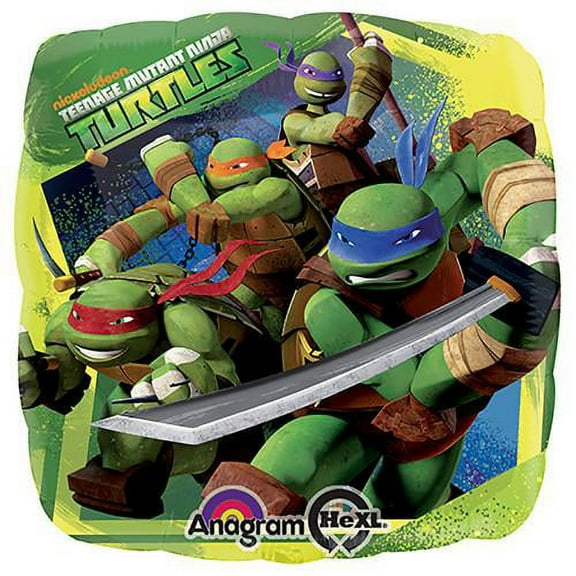 LOONBALLOON Ninja Balloons, 18 TEENAGE MUTANT NINJA TURTLES
