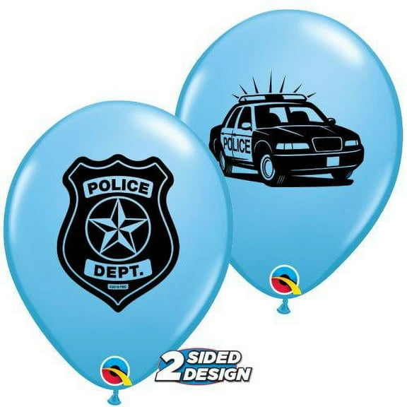 LOONBALLOON Planes-trains-automobiles Ballons, 11 POLICE DEPT.