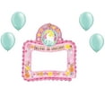 thumbnail image 1 of LOONBALLOON Unicorn Theme Balloon Set, 27 Inch Magical Unicorn Air-Fill Selfie Frame Balloon and 4x latex balloons, 1 of 2