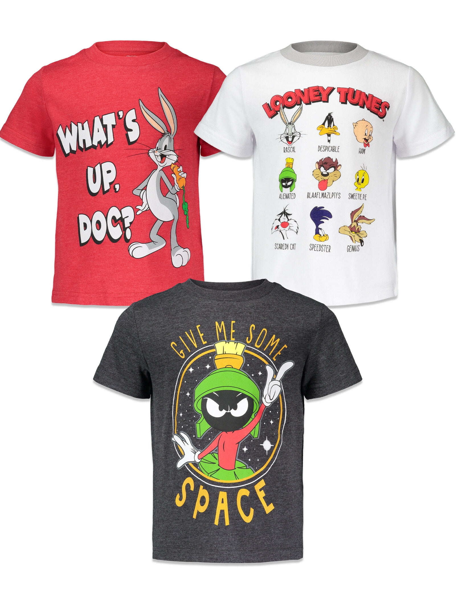 Kids Premium Angry Bugs Baus T-Shirt – Soft Cotton Tee - Looney Tunes Editions