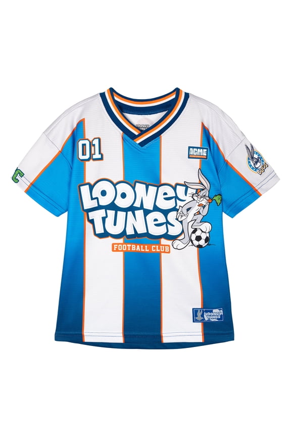 Tweety Bird Marvin the Martian Daffy Duck Mesh Soccer Jersey Athletic T-Shirt Toddler to Big Kid