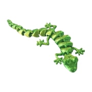 LOONLAI 3D Printed House Lizard Ornament,Articulated Wall Gecko Flexible Joint Models