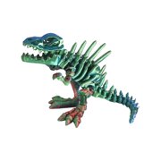 LOONLAI 3D Printed Movable Spinosaurus Skeleton Toy, Spinosaurus Skeleton With Movable Joints, 3D Printed Spinosaurus Skeleton Toy Decoration, Stress Relief