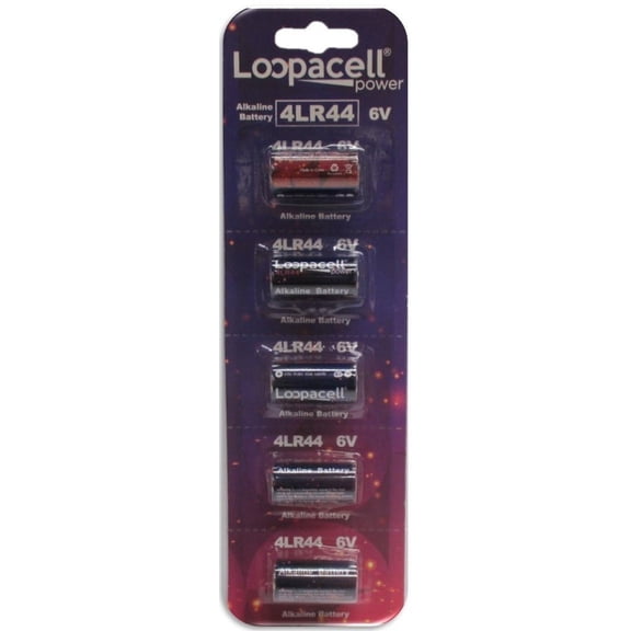 LOOPACELL 5 4LR44 / 476A / PX28A / A544 / K28A / L1325 6V Batteries