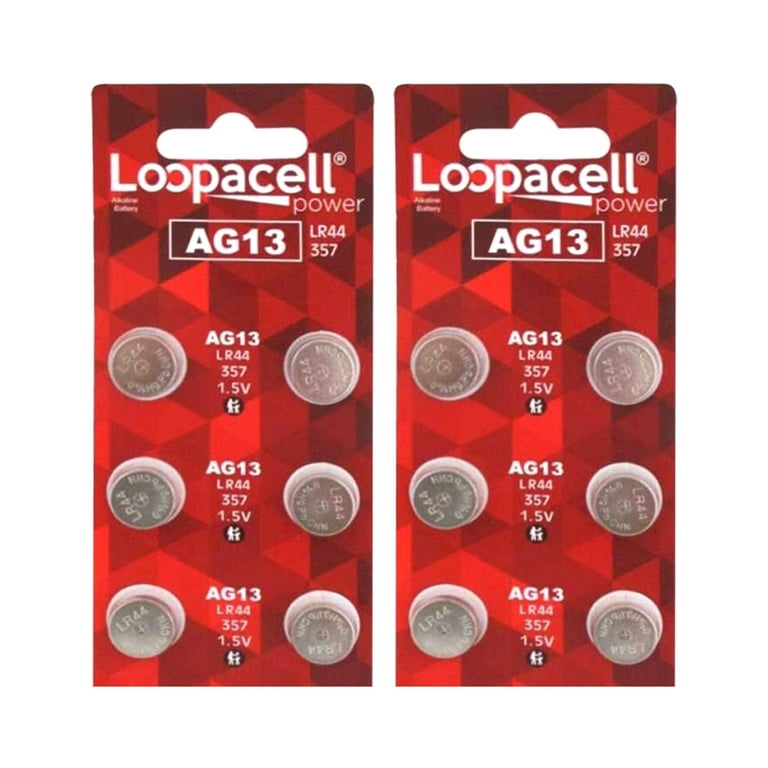 100 Pack LOOPACELL AG3 LR41 392 SR41SW 384 192 V384 V392 D384 D392 280-13  Alkaline Button Cell Battery
