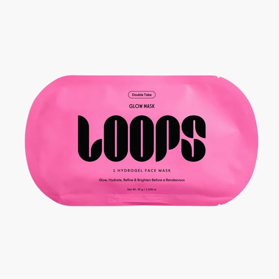 LOOPS Double Take Glow Hydrogel Face Mask, 30g